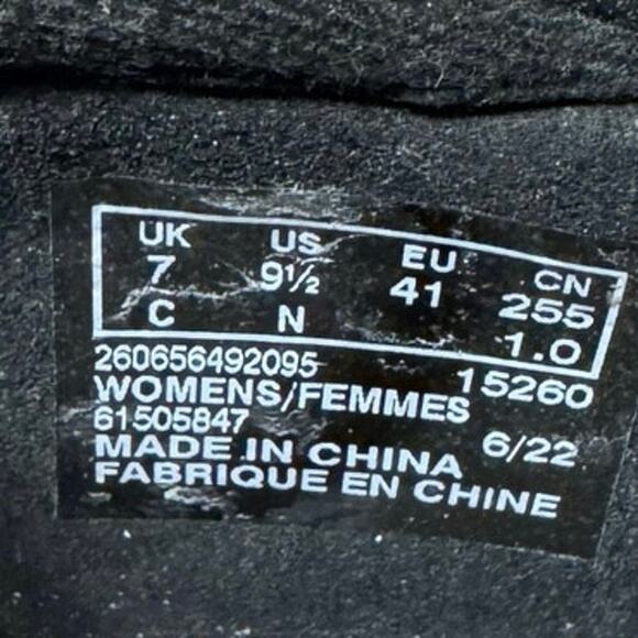 Clarks Women’s Size 9.5 NARROW Ashland Spin Q Black Leather Mary Jane Shoes - Picture 12 of 12